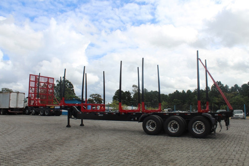 Semirremolque Forestal Premium Ebs,balanza 100% Domex !!!