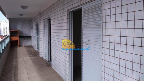 Imagem 12 de 29 de Apartamento Com 2 Dormitórios À Venda, 93 M² Por R$ 395.000,00 - Vila Guilhermina - Praia Grande/sp - Ap14162