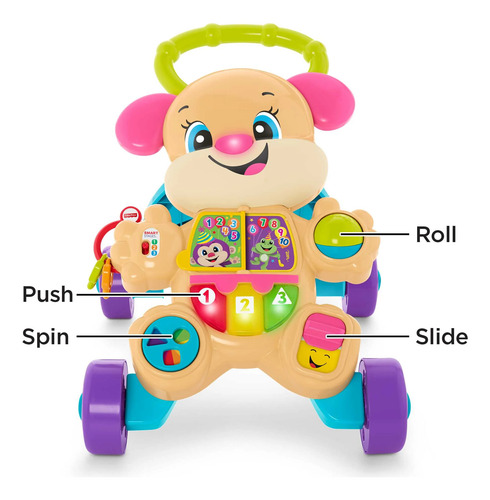 Fisher-price Andador Musical Primeros Pasos Aprende Y Camina