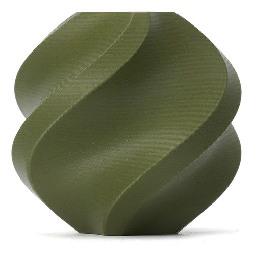 Filamento de laboratório de bambu fosco Pla com bobina reutilizável Macrotec, cor azul claro