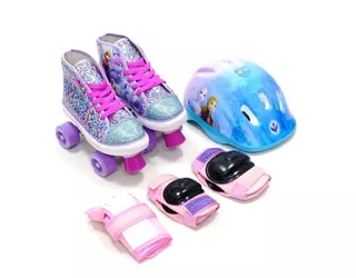 Rollers Patines Extensibles Minnie Frozen Disney Proteccion