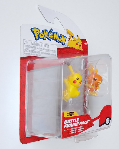 Jazwares Pokemon Battle Figure Pack - Pikachu & Torchic