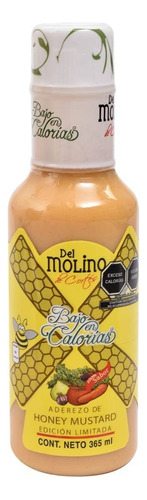 2 Pzas Aderezo Del Molino De Cortés Honey Mustard 365 Ml