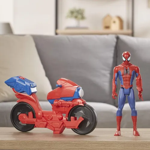 Spiderman Con Moto Hiperveloz