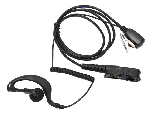 Auricular En Forma De G, Cable De Poliuretano, Walkie Talkie