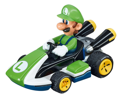 Carrera  Mario Kart - Luigi 1:43 Escala Analógica Vehícul.