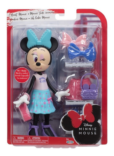 Mimi Muñeca Articulada  Minnie Mouse Value Doll Disney 25cm