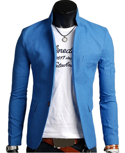 Blazer Empresarial Con Solapa Para Hombre, Decoración Con Bo