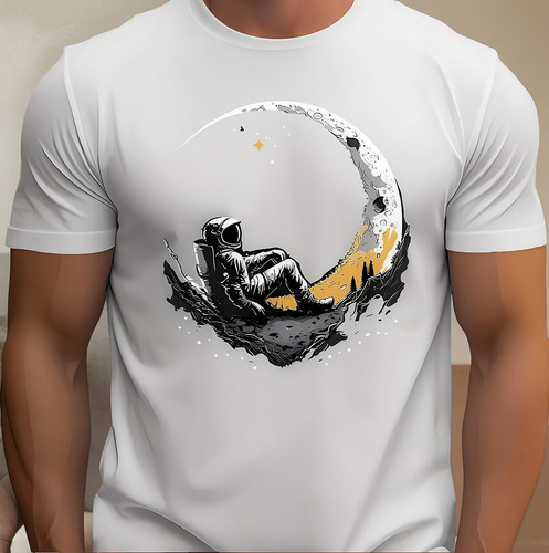 Camiseta Holgada Informal De Manga Corta Con Cuello Redondo