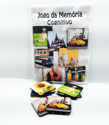 Jogo Da Memória Cognitivo Para Idosos 10 Pares