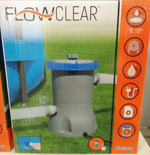 Bomba Filtro Piscina Flowclear 1100/14300lt Envio Gratis