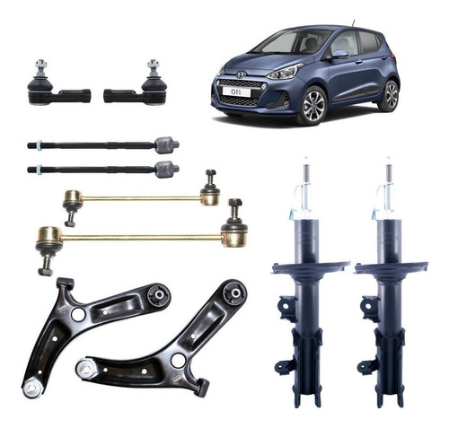 Kit Suspension Dela Para  I-10 Grand 1.2 G4la 2015-18