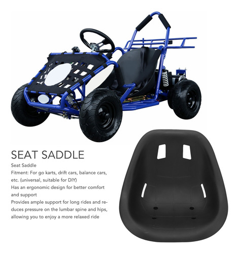 // Sillín De Asiento Para Karts Cómodo Y Ergonómico