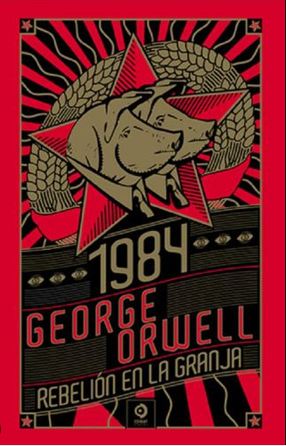 1984 - Rebelion En La Granja, De George Orwell. Editorial Edimat, Tapa Dura En Español