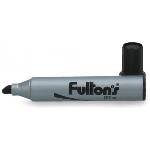 Plumon Permanente Fultons Jumbo Negro X2 Un