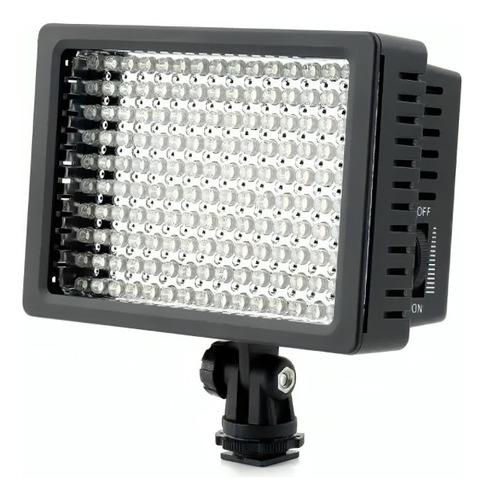 Foco Led 160 Luces Flash Cámara Videograbadora + 2 Filtros. 