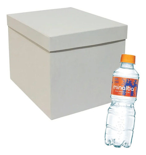 Água Mineral Minalba Com Gás 310ml Kit 12