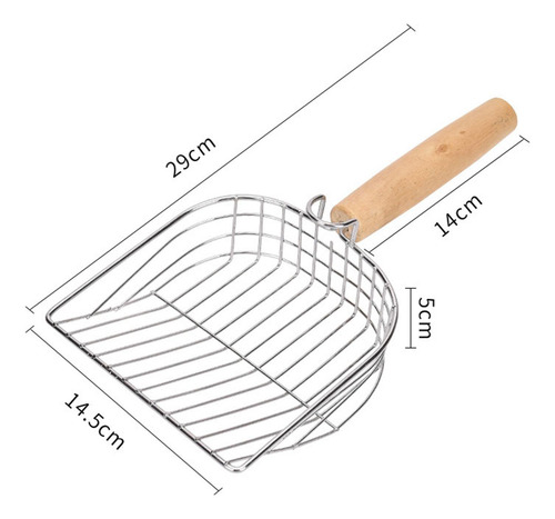 Pala De Limpieza Para Arena De Con Diseño Ergonómico