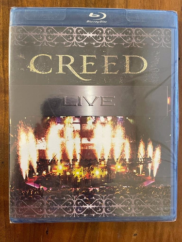 Creed - Live - Blu Ray Importado. Lacrado