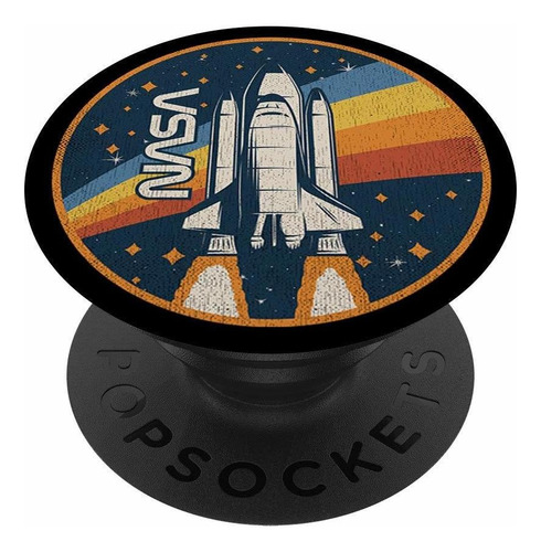 Retro 70s 80s Rocket Launch Nasa Patch Space Shuttle Agarre