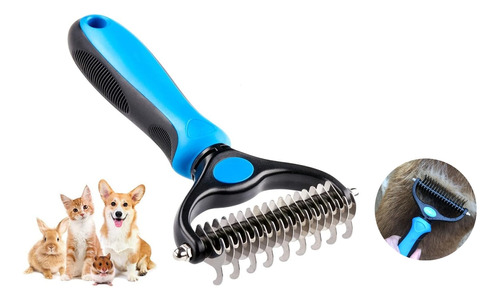 Thstheaven Pet Grooming Brush & Nail Clippers Trimmers - ...