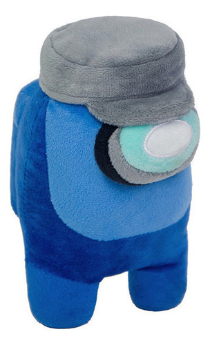 Peluche Azul Con Sombrero Gris, Hombre Lobo Espacial Asesino