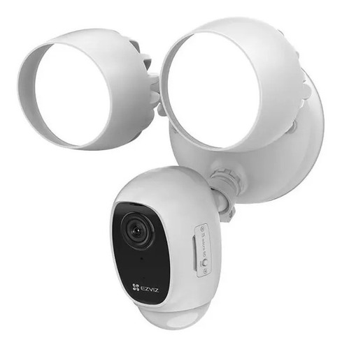 Imagen 2 de 7 de Camara Wifi Ip Ezviz Lc1c 1080p Exterior Sirena Reflector