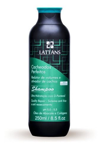 Shampoo Cacheados Perfeitos Lattans 250ml