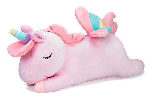 Cojín Unicornio Hellodream Rosa Para Dormitorio Para Niña 20