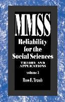 Libro Reliability For The Social Sciences : Theory And Ap...