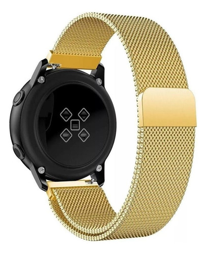 Pulseira De Aço Milanese Smart Watch Gear S2 Relogio Cor Dourado