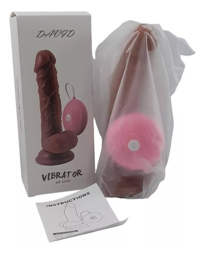 Vibrador Pene Real Para Mujeres Femenino Íntimo Juguetes +18