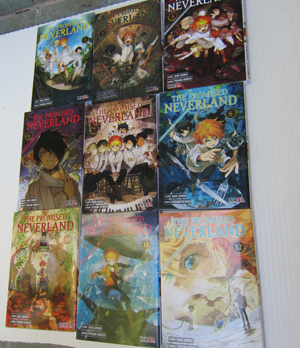 Manga The Promised Neverland Ivrea Lote De 3 Unidades (Usado)