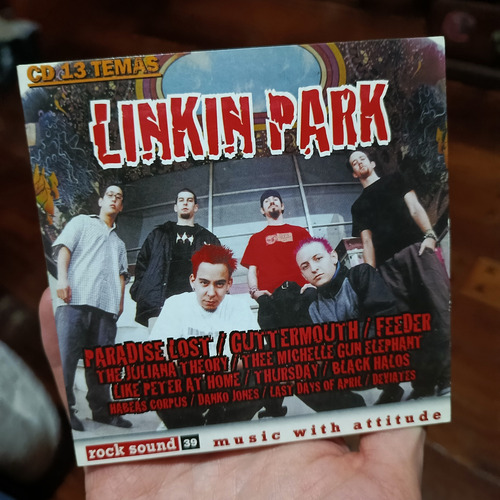 Linkin Park Rock Sound Compilado Cd Promo Promo (Usado)