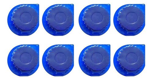 8 Pastillas Inodoro Water Cloro Azul Taza Tanque Posceta