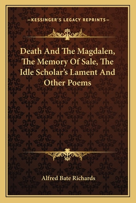 Libro Death And The Magdalen, The Memory Of Sale, The Idl...