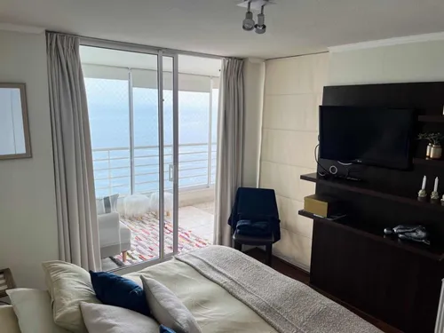 Arriendo Dpto En Cochoa, Primera Linea Frente Al Mar