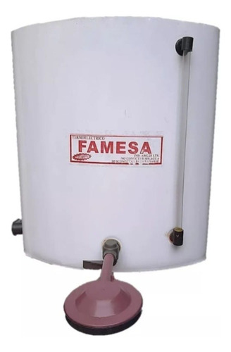 Ducha Electrica Calefon Enlozado 25 Lts Famesa Blanco 220 W (Usado)