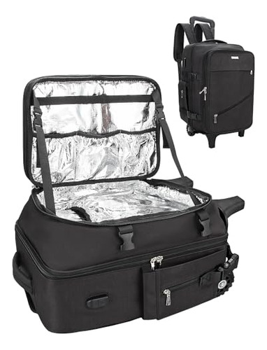 Relavel Barber Travel Mackpack Rolling Train Case Estilista