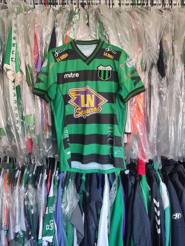 Camiseta Titular Mitre De Nueva Chicago, 2017/18, T:m Chico. (Usado)