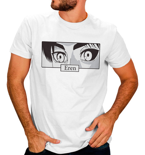 Playera Eren Yeager Anime Shingeki No Kyojin # 2