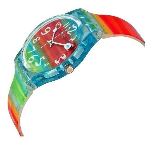 Imagen 4 de 6 de Reloj Swatch Color The Sky Gs124 | Original Envío Gratis