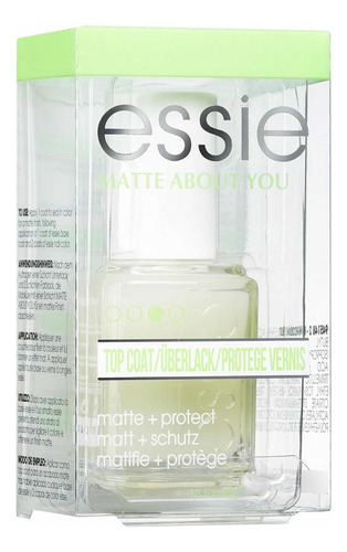 Esmalte Protector De Uñas, Essie Top Coat Matte About You