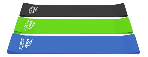Set De 3 Bandas De Resistencia Voit Tension Media
