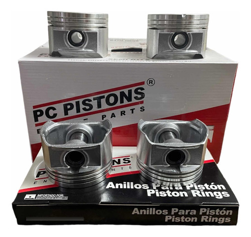 Piston Optra Desing Con Anillos Y  Con Mueca 0.30-0.75