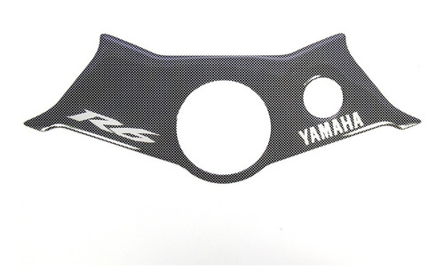 Adesivo Protetor Mesa Resinado Para Yamaha R6 2005 15426 Cor PRETO/BRANCO