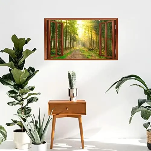 Pegatinas De Pared 3d, Pegatinas De Pared Para Ventana Falsa