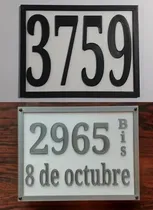 Comprar Número De Puerta Identificador De Casa Impresión 3d Patronus