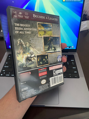 The Legend Of Zelda Twilight Princess Game Cube,envío Gratis (Usado)