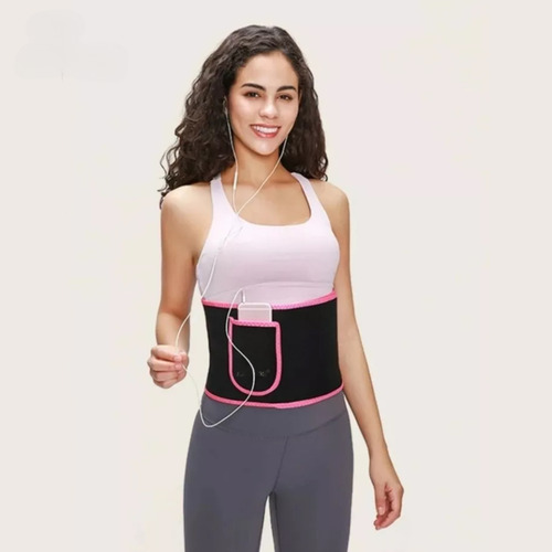 Kit 2 Fajas Reductoras De Cintura Para Mujer Efecto Sauna